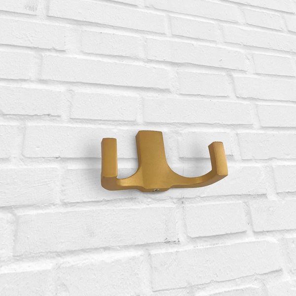 Крючок для одежды Trodos ZY-146B 2-рожковый сплав ЦАМ