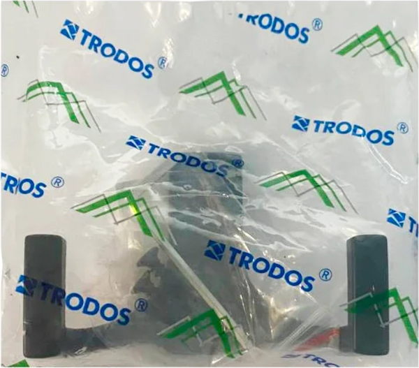 Крючок для одежды Trodos ZY-146B 2-рожковый сплав ЦАМ