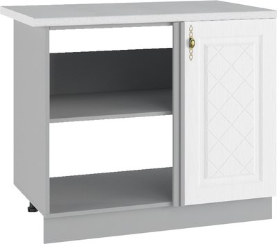 Шкаф-стол кухонный ДСВ Угловой Гранд СУ 1000 - фото