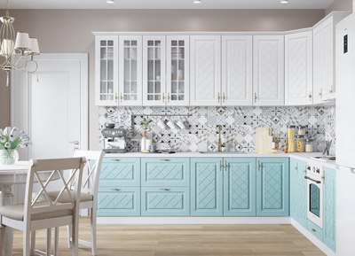 Шкаф-стол кухонный ДСВ Угловой Гранд СУ 1000