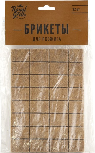 Брикеты древесные для розжига Royal Grill 80-144 - фото