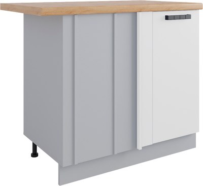 Шкаф-стол кухонный ДСВ Угловой Ройс СУ 1000 - фото