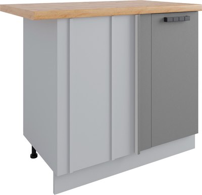 Шкаф-стол кухонный ДСВ Угловой Ройс СУ 1000 - фото