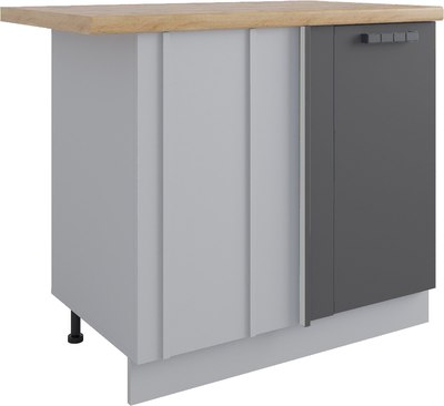 Шкаф-стол кухонный ДСВ Угловой Ройс СУ 1000 - фото