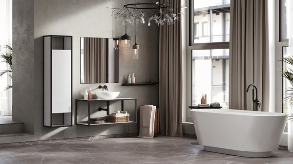 Тумба под умывальник Belux Аляска НП 80