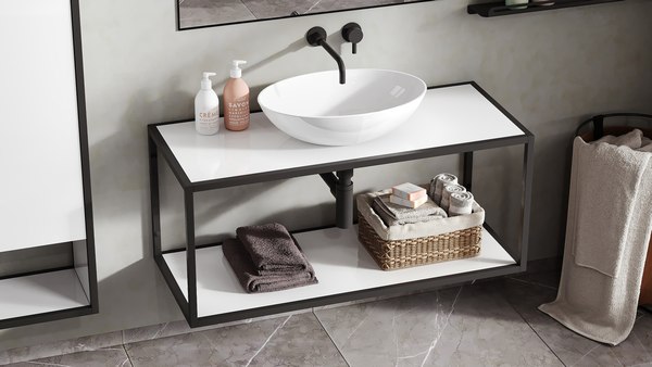 Тумба под умывальник Belux Аляска НП 100