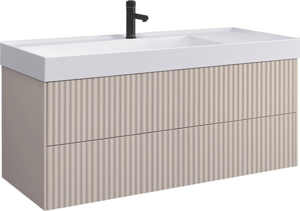 Тумба под умывальник Belux Сиртаки НП 120-02 (180, светлый миндаль матовый) - фото