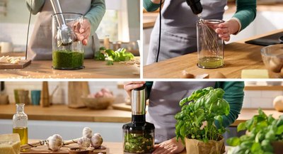 Блендер погружной Bosch MSM6M821 (нержавеющая сталь/черный)