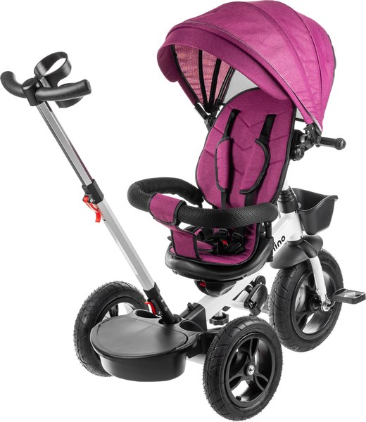 Трехколесный велосипед с ручкой NINO 6688