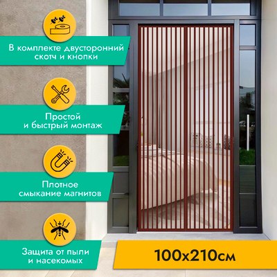 Москитная сетка на дверь Rosenberg R-400037