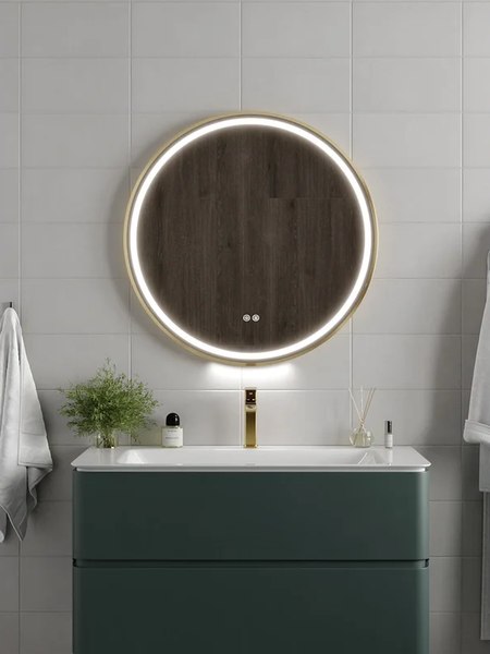 Зеркало Teymi Lina Supernova Gold D80 / T20123 - фото