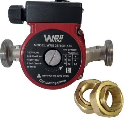 Циркуляционный насос Wellmix WRS 25/40 N / 17109981