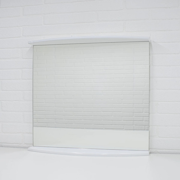 Шкаф с зеркалом для ванной Домино Лидер 55 / DLr0002HZ