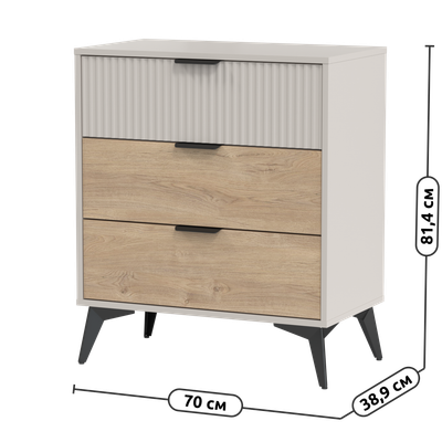 Комод Anrex Asti 3S