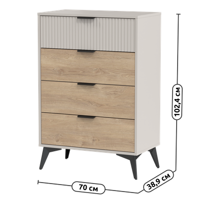 Комод Anrex Asti 4S