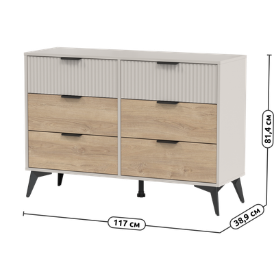 Комод Anrex Asti 6S