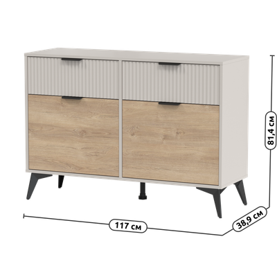 Тумба Anrex Asti 2D2S