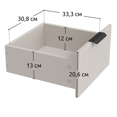Прикроватная тумба Anrex Asti 2S