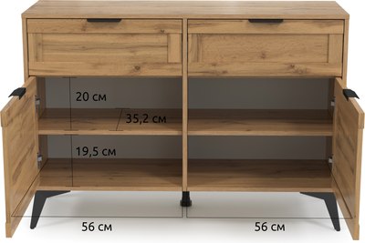 Тумба Anrex Mone 2D2S