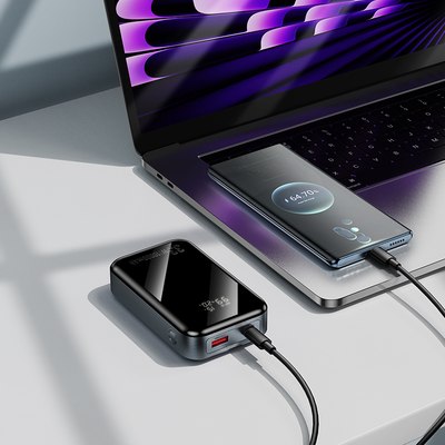 Портативное зарядное устройство Hoco Q30 10000mAh