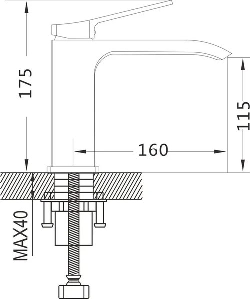 Смеситель Shevanik S4101T
