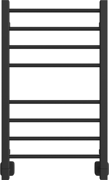Полотенцесушитель водяной Двин S plaza 80/50 (черный матовый) - фото