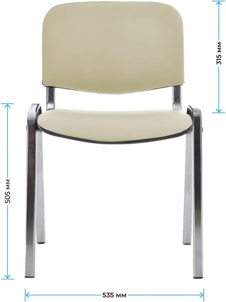 Стул офисный Helmi Изо HL-F01 / 359859