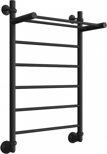 Полотенцесушитель водяной Двин FJ 80/50 (черный матовый) - фото