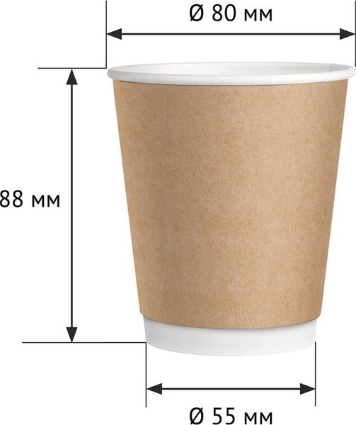 Набор одноразовых стаканов OfficeClean 321677