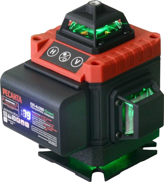 Лазерный нивелир Ресанта ПЛ-4Х360 / 61/10/544 - фото