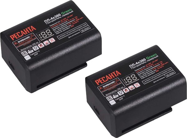 Лазерный нивелир Ресанта ПЛ-4Х360 / 61/10/544