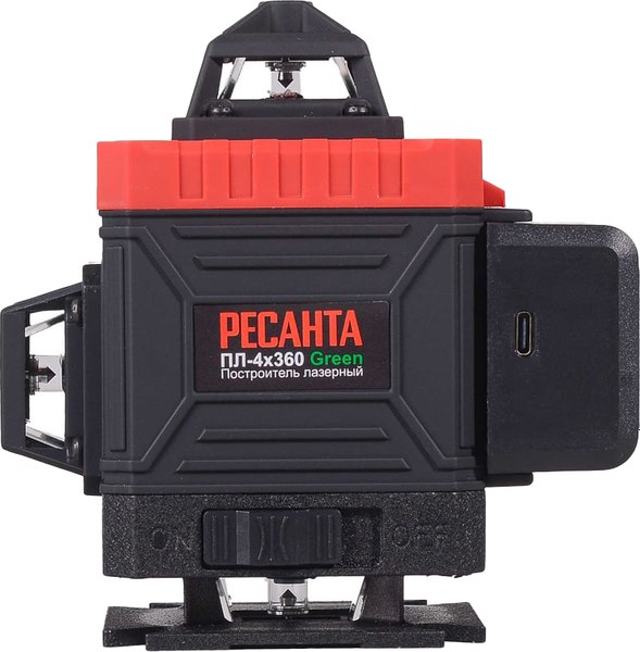 Лазерный нивелир Ресанта ПЛ-4Х360 / 61/10/544