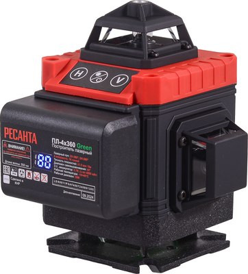 Лазерный нивелир Ресанта ПЛ-4Х360ШС / 61/10/545