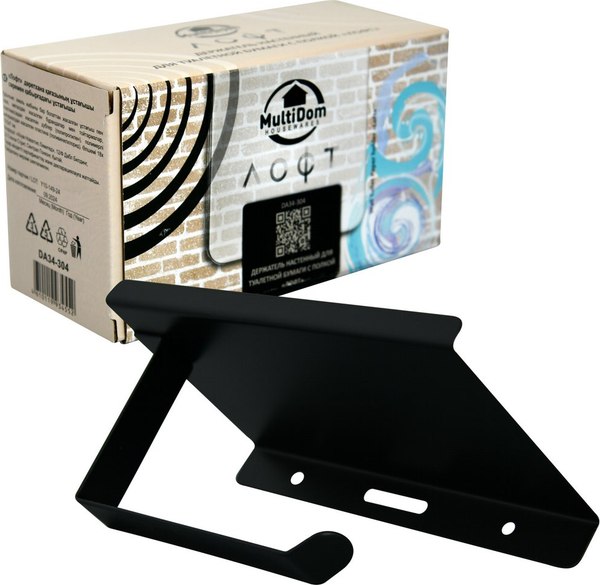 Держатель для туалетной бумаги Мультидом Лофт DA34-304