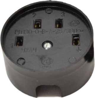 Розетка Элект РШ 30-0-К 32/380 / 30рш - фото