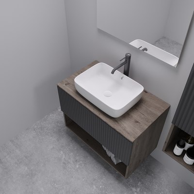 Столешница для тумбы в ванную ЗОВ CDSP18TS795458C2