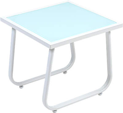 Кофейный столик садовый Well's 40x40x35 / FS5067T-W - фото