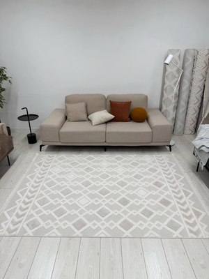 Ковер Radjab Carpet Поло Прямоугольник EN 256 / 12570RK (2.4x3.4, Cream/Beige)