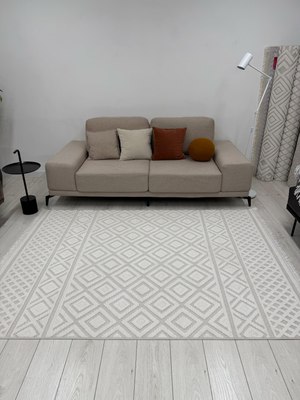 Ковер Radjab Carpet Поло Прямоугольник PL 200 / 12564RK (2.4x3.4, Cream)