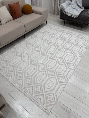 Ковер Radjab Carpet Поло Прямоугольник EN 262 / 12563RK (2.4x3.4, Cream)