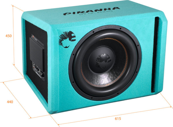Корпусной активный сабвуфер DL Audio Piranha 15A V2