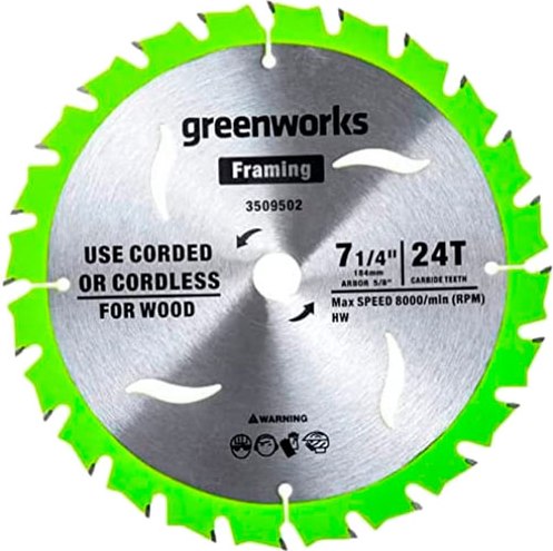 Пильный диск Greenworks 184x20мм - фото