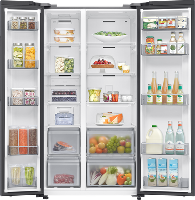 Холодильник с морозильником Samsung RS70F65Q1TWR