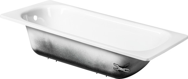 Ванна стальная Saniteco Riva 15 160x70