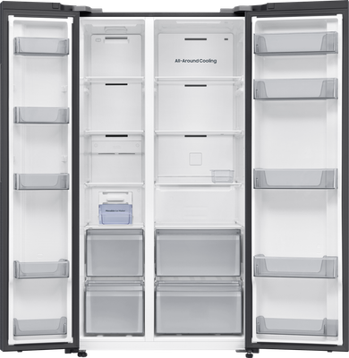 Холодильник с морозильником Samsung RS70F65Q1FWR