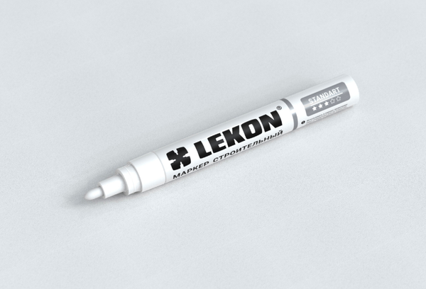 Маркер-краска LEKON С нитроэмалью 4мм / 011904
