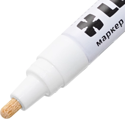 Маркер перманентный LEKON Profi с нитроэмалью 4мм / 018904