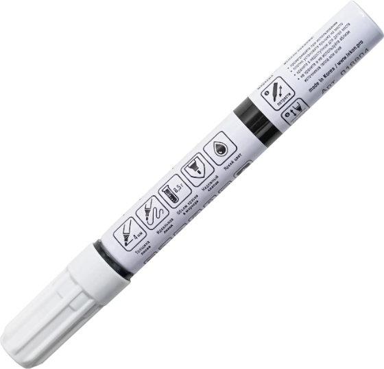 Маркер-краска LEKON Profi с нитроэмалью 4мм / 018804