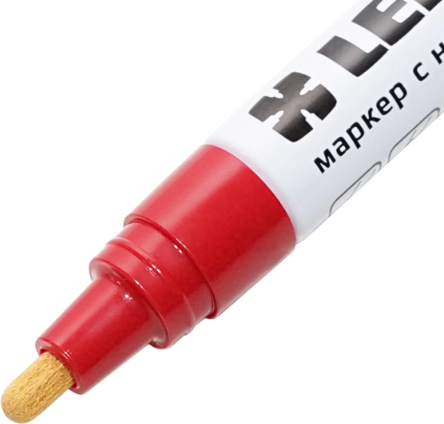 Маркер перманентный LEKON Profi с нитроэмалью 4мм / 018104