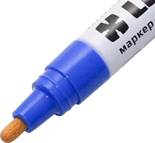 Маркер строительный LEKON Profi с нитроэмалью 4мм / 018604